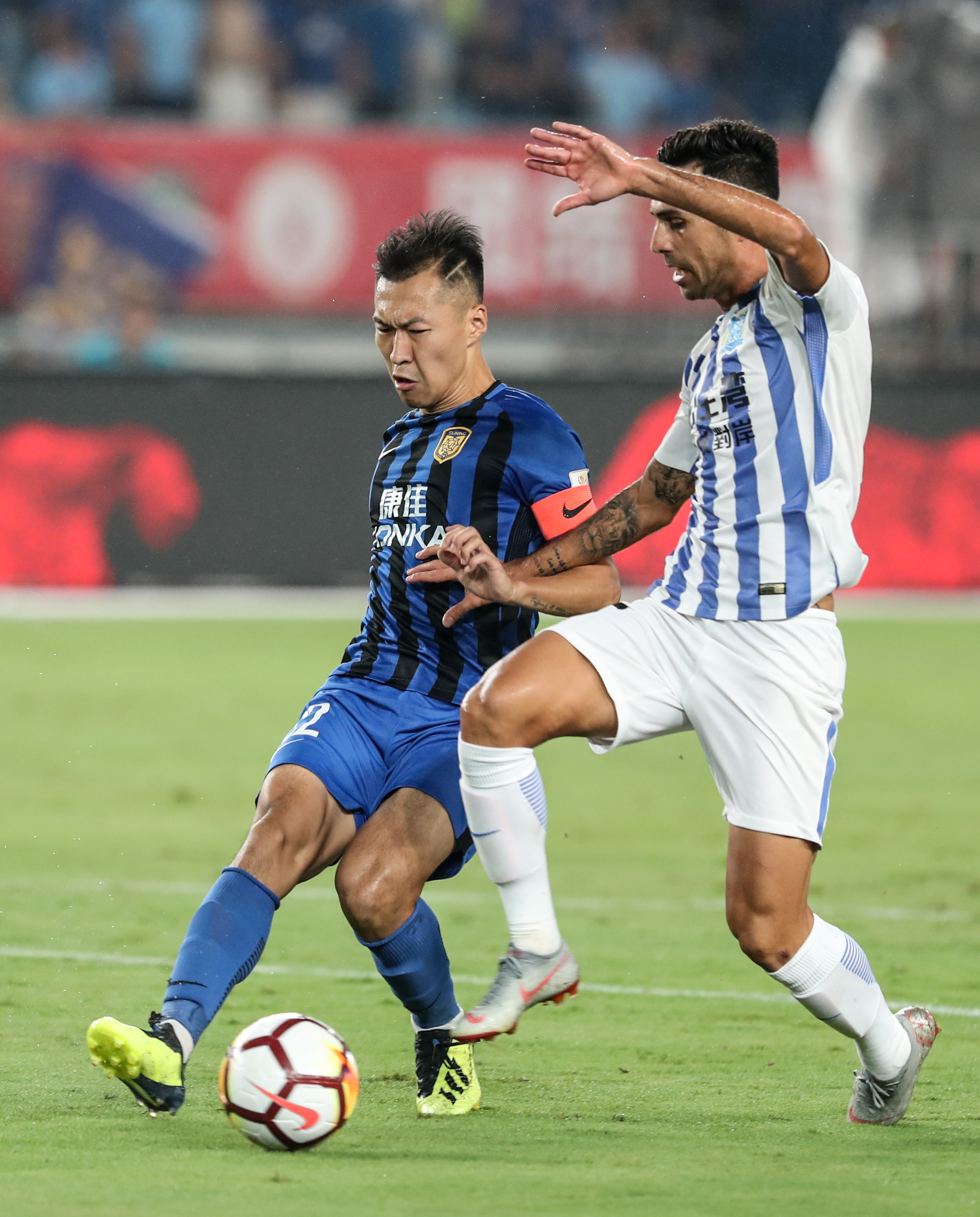 苏宁主场大胜恒大，取得五轮不败战绩