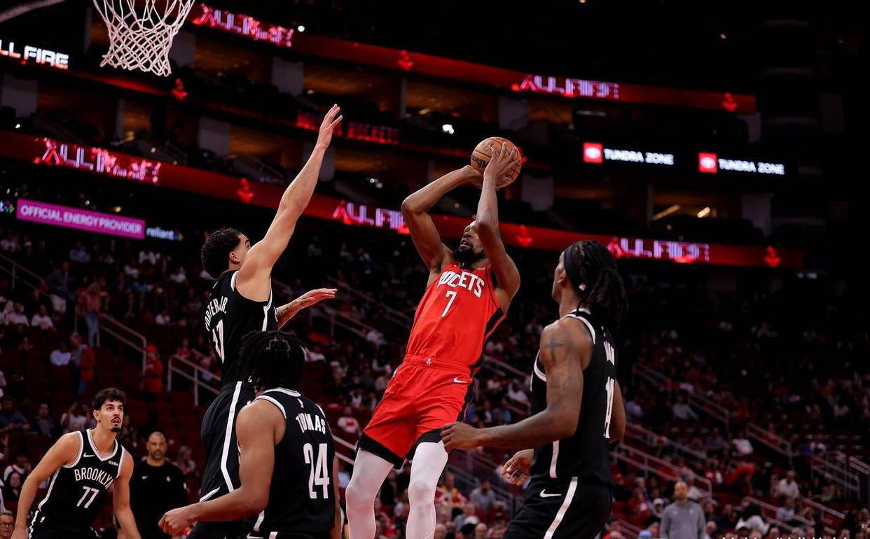 篮网中锋状态火热，成为球队内线重要得分点