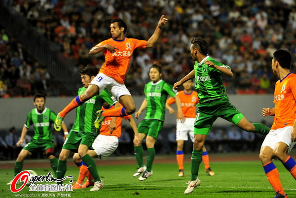 浙江绿城主场不敌对手,保级艰难的简单介绍 浙江绿城主场不敌对手,保级艰难的简单介绍